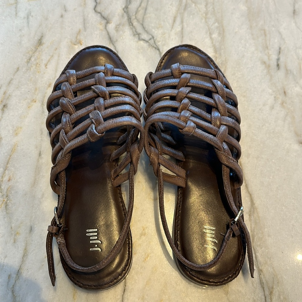 J Jill genuine leather sandals, size 10 absolute comfort - Picture 4 of 13